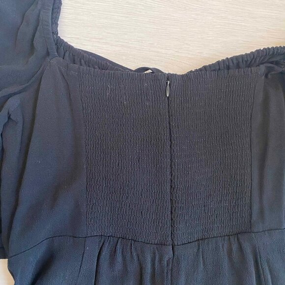 Aritzia Sunday Best Delilah Long Sleeve Mini Dress Size M Vamp Grunge Witchcore - Picture 10 of 10